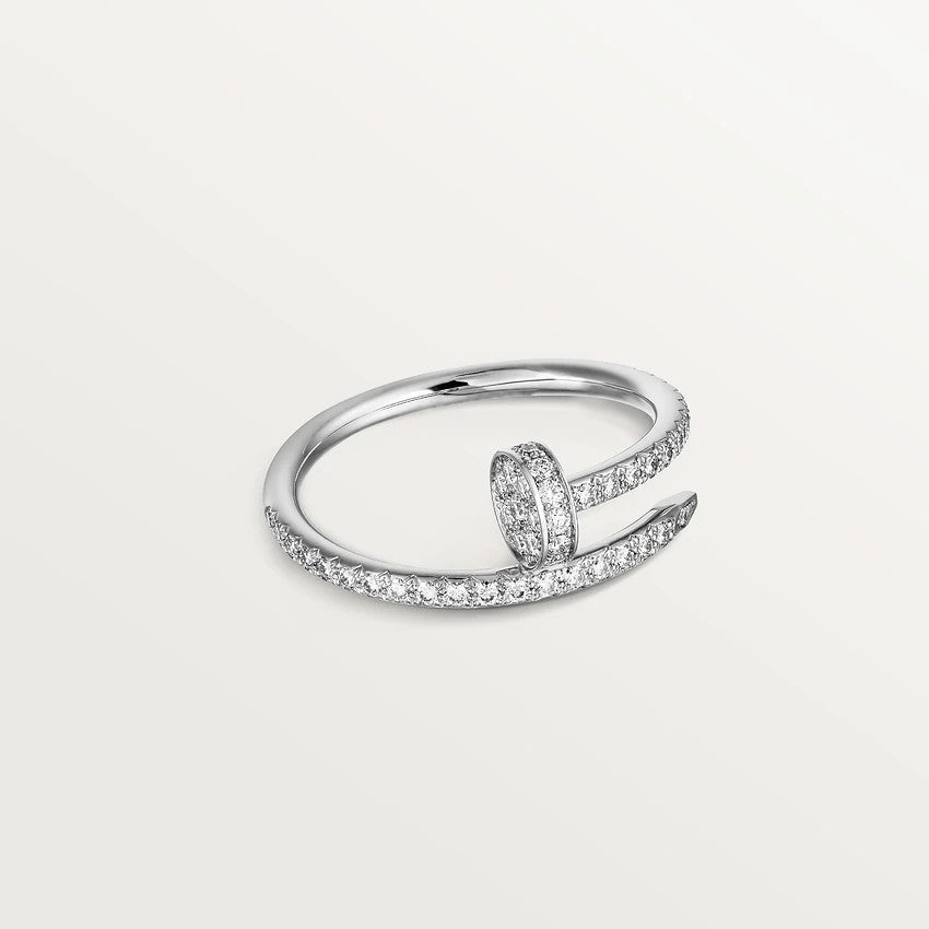 JUSTE RING 1.8MM SILVER DIAMONDS